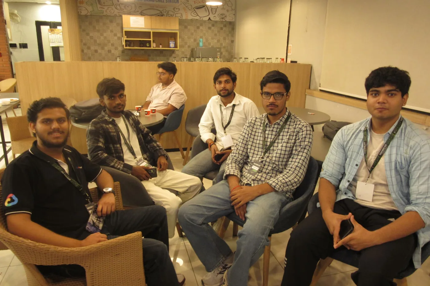 A team of hackers gathered during the event